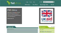 Desktop Screenshot of fsdafrica.org
